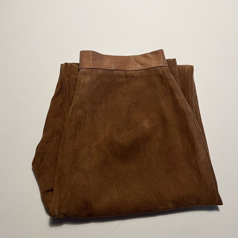 Ribkoff vintage faux suede pants
